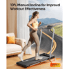 6 in 1 Folding Walking Pad Treadmill