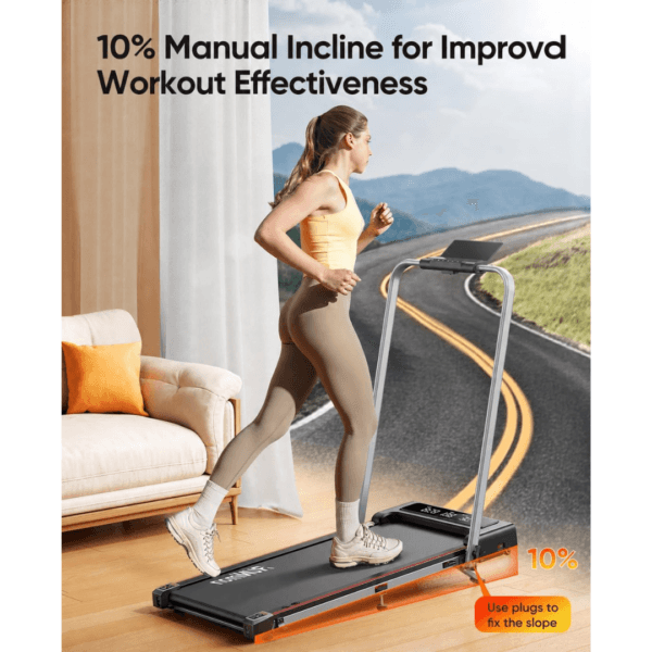 6 in 1 Folding Walking Pad Treadmill