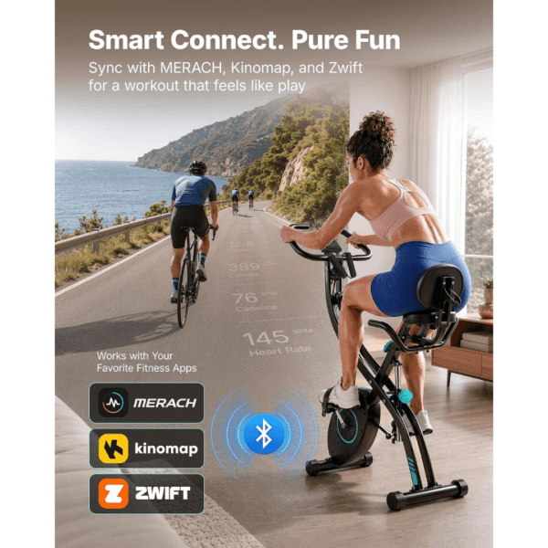 MERACH Multifunctional Foldable Exercise Bike