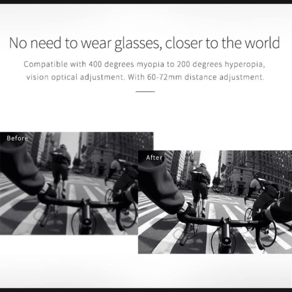 3D VR Glasses with HiFi Bluetooth Headphones