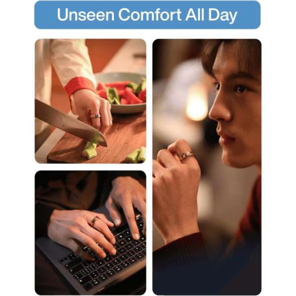 RingConn Gen 2 Air, Ultra-Thin AI Smart Ring
