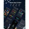 4 Smart Christmas Tree Lights 2.1m