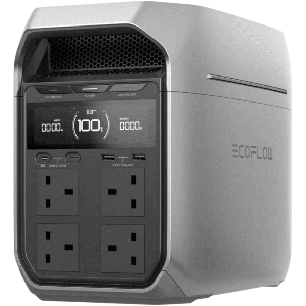 EF ECOFLOW Portable Power Station DELTA 3 Plus, 1024Wh LiFePO4 Battery