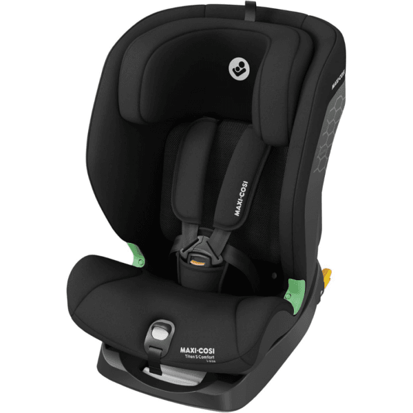 Maxi-Cosi Titan S Comfort i-Size, Car Seat, 76–150 cm, Authentic Black