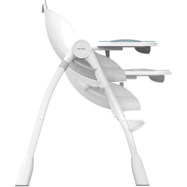 Oribel Cocoon Reclining Multi-Stage Hi-Low Highchair, Blue