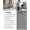 Phomemo M08F Wireless Bluetooth Mobile Inkless Portable Printer A4