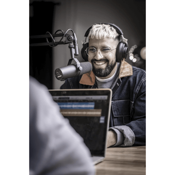 Shure SM7B Dynamic Vocal Microphone for Podcasting & Streaming