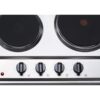 4 SIA 60cm Electric Hob, Stainless Steel, Solid Plate, 4 Zone, PHP601SS