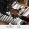 Sage - The Barista Express Impress - Assisted Jam Bean Coffee Machine with Milk Frother, Brushed Stainless Steel