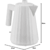Alessi Plissé MDL06/1WUK - Electric Kettle