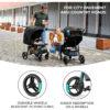 Kinderkraft Grande Plus Stroller Pushchair for Toddlers from Birth to 22 kg