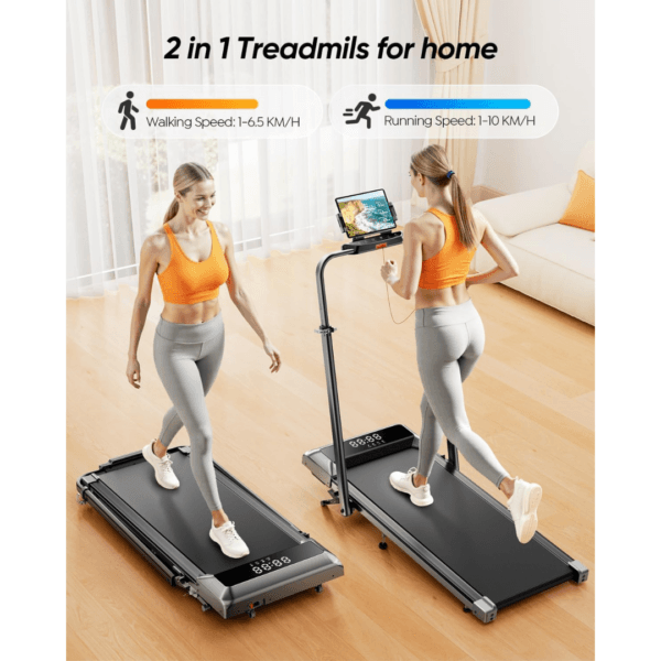 Acezoe Folding Walking Pad with Incline and Adjustable Hight