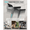 Foldable Walking Pad with 20% Incline, 3.5HP Motor Treadmill For Home