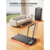 5 HomeTro 4 in 1 Walking Pad with Incline 9%, Alloy Treadmills for Home Foldable
