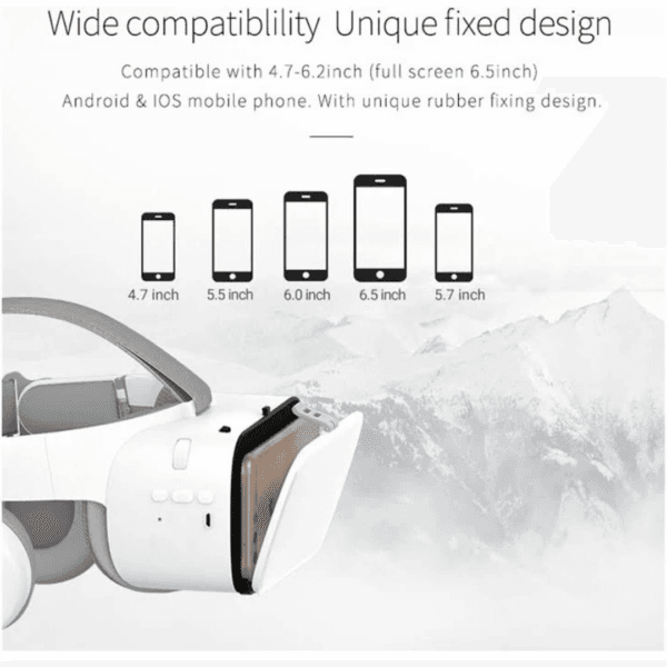 5 VR Set VR for Phone, Wireless Bluetooth VR Headset
