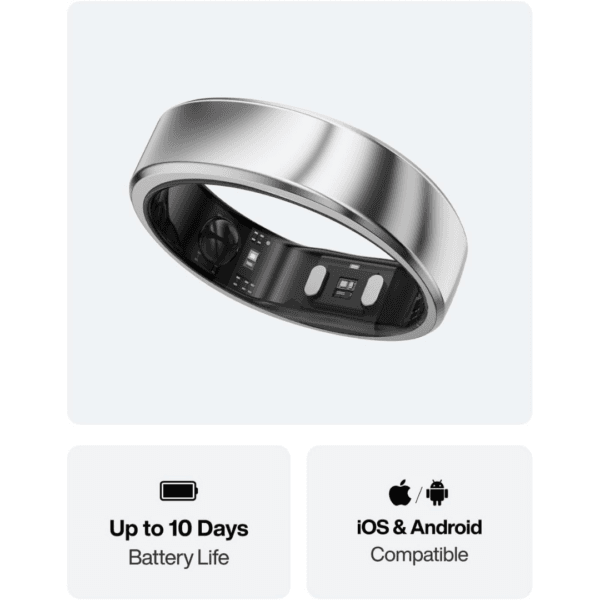 RingConn Gen 2 Air, Ultra-Thin AI Smart Ring
