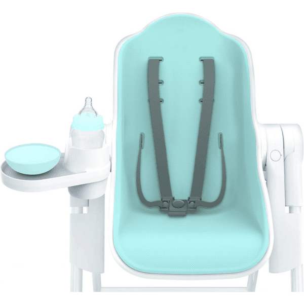Oribel Cocoon Reclining Multi-Stage Hi-Low Highchair, Blue