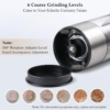 Cuisinart Rechargeable Electric Salt & Pepper Mill Set in Brushed Stainless Steel SP-4 | Newest Model