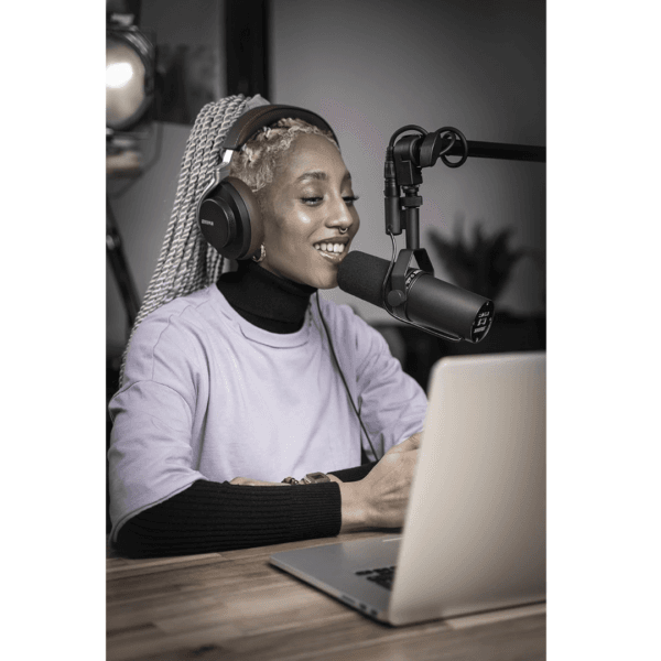 Shure SM7B Dynamic Vocal Microphone for Podcasting & Streaming