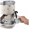 De'Longhi Icona Vintage - Espresso Machine Manual Milk Frother Beige