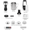 5 Sage Bambino Plus Compact Espresso Machine, Brushed Stainless Steel