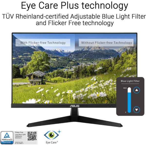 ASUS VY279HGR Eye Care Gaming Monitor – 27 inch