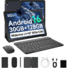 5 Whitedeer Tablet Android 16, 10 inch Tablet 30GB RAM 128GB ROM/2TB