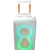 JBL PartyBox Stage 320 - Portable Party Speaker with Telescopic Handle & Wide, Sturdy Wheels