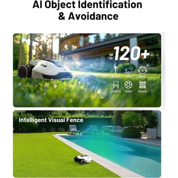 5 MAMMOTION YUKA 3000 Robot Lawn Mower