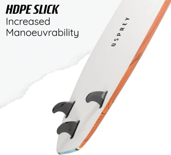51-MpuvJXyL._AC_SL1200_ Osprey Foam Surfboard, Perfect for Beginners, Lightweight & Durable with Bold Design