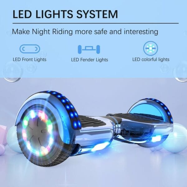 RCB Hoverboards for Kids and Adults 6.5 inch