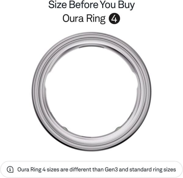 Oura Smart Ring 4 - Silver