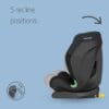 Maxi-Cosi Titan S i-Size, ISOFIX Child Car Seat, 76–150 cm, Tonal Black