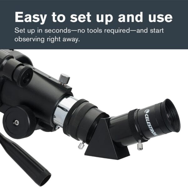 Celestron 22030 Travel Scope Portable Refractor Telescope