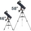 Celestron 31045 AstroMaster 130EQ Newtonian Reflector Telescope, Dark Blue