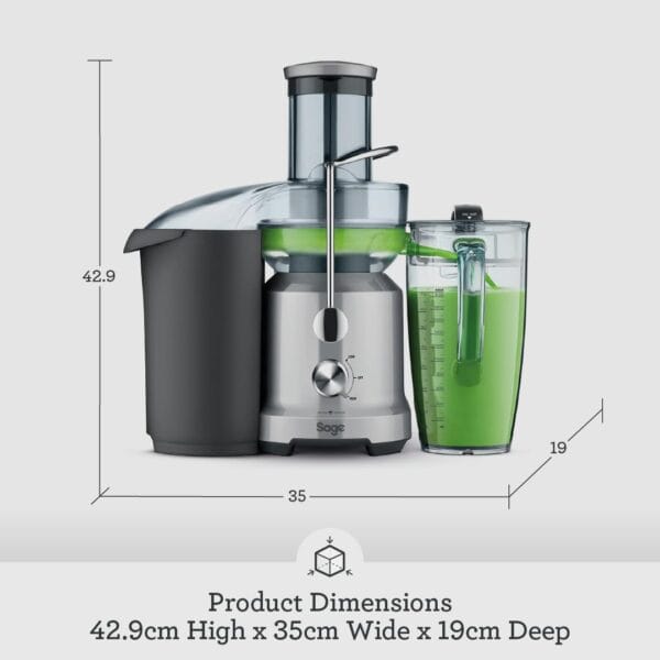 51X0nZg2hYL._AC_SL1080_ Sage Nutri Juicer Cold, Centrifugal Cold Juicer, Silver