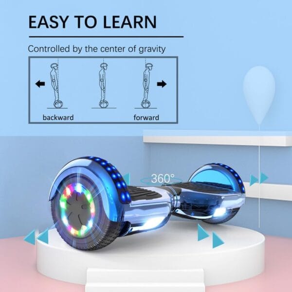 RCB Hoverboards for Kids and Adults 6.5 inch