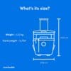 Nutribullet Centrifugal Juicer 800W - With 2 Speed Settings