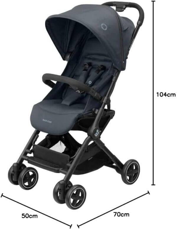Maxi-Cosi Lara2 Compact Pushchair, 0–22 kg, Essential Graphite
