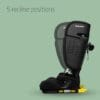 Maxi-Cosi Nomad XL Plus, Evolutive Car Seat, 76–150 cm, Authentic Black