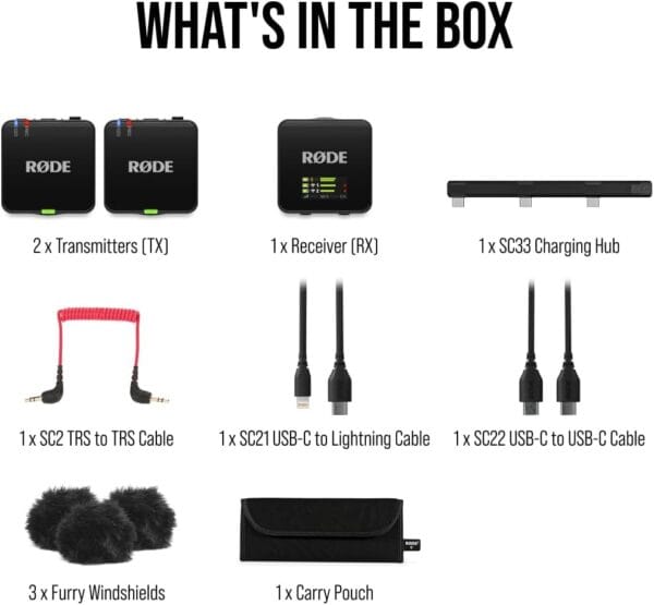 RØDE Wireless GO (Gen 3), Compact Wireless Mic