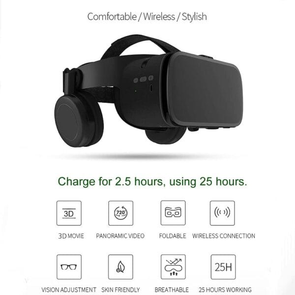 51hH6B2JE8S._AC_SL1000_ VR Glasses for phones, Bluetooth VR Headset