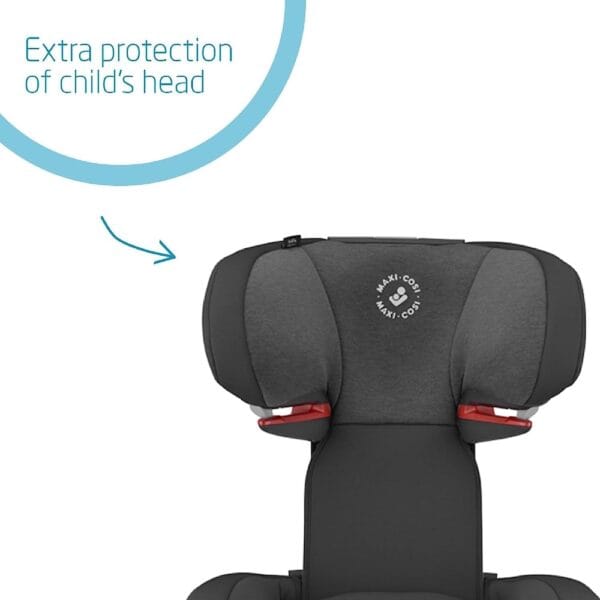 Maxi-Cosi RodiFix AirProtect Car Seat, 15–36 kg, Authentic Black