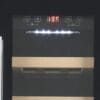 Cookology 60L Under-Counter Wine Cabinet - 20 Bottle - Black [Energy Class G]
