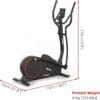 51yUVr8ZVUL._AC_SL1194_ Viavito Sina Magnetic Elliptical Cross Trainer for Home Use Hyper