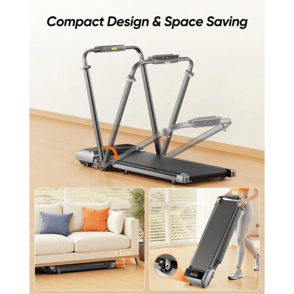 Acezoe Folding Walking Pad with Incline and Adjustable Hight