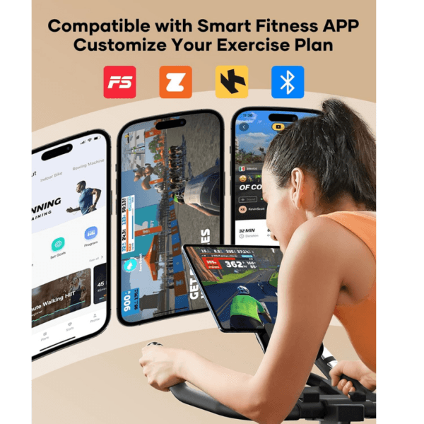 2026 Toputure Exercise Bike with LCD Display