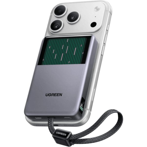 UGREEN MagFlow Pro 25W Qi2 Liquid Cooling Magnetic Power Bank 10,000mAh