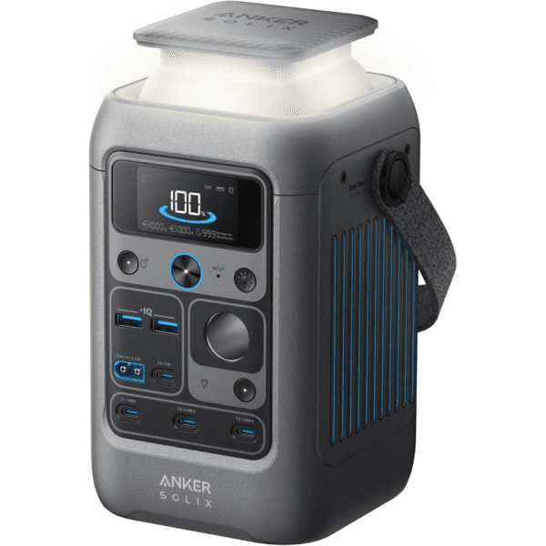 6 Anker SOLIX C300 DC, 288Wh 300W DC Power Bank, Portable Power Station