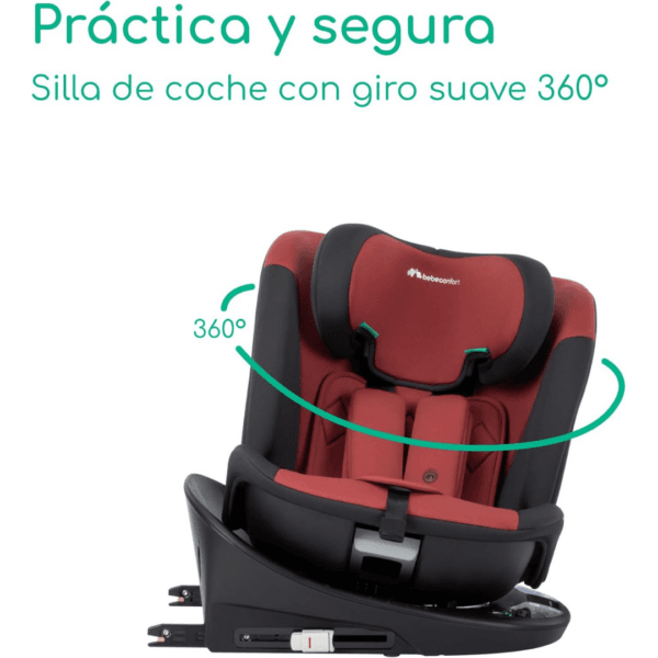 Bebeconfort RevolveFix 360 i-Size, 360° Car Seat, 40–150 cm, Dual Red